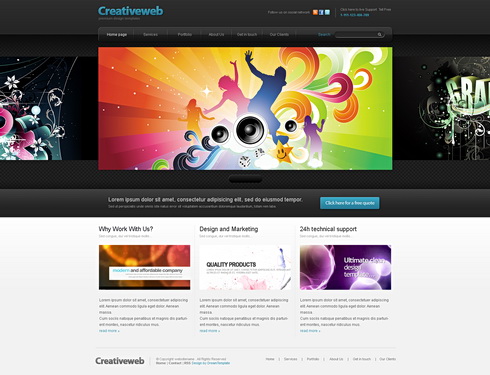 Css Website Templates 2011