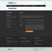 Template: PixelColors - Website Template