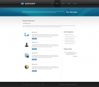 Template: BlacknBlue - HTML Template