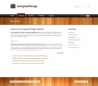 Template: ConceptualWood - HTML Template