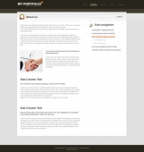Template: GrayPortfolio - CSS Template