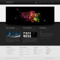 Image for Image for GraffitiBlue - WordPress Template